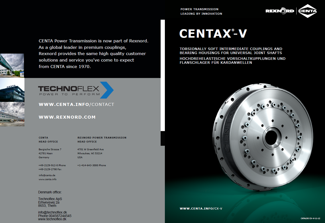 Centax V Front Page
