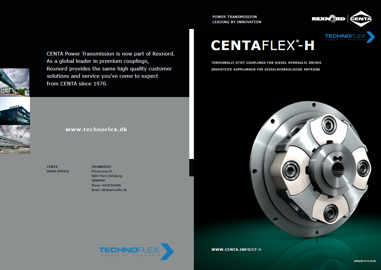 Centaflex H Front Page